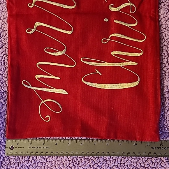 NWT Merry Christmas cushion cover - Picture 3 of 4